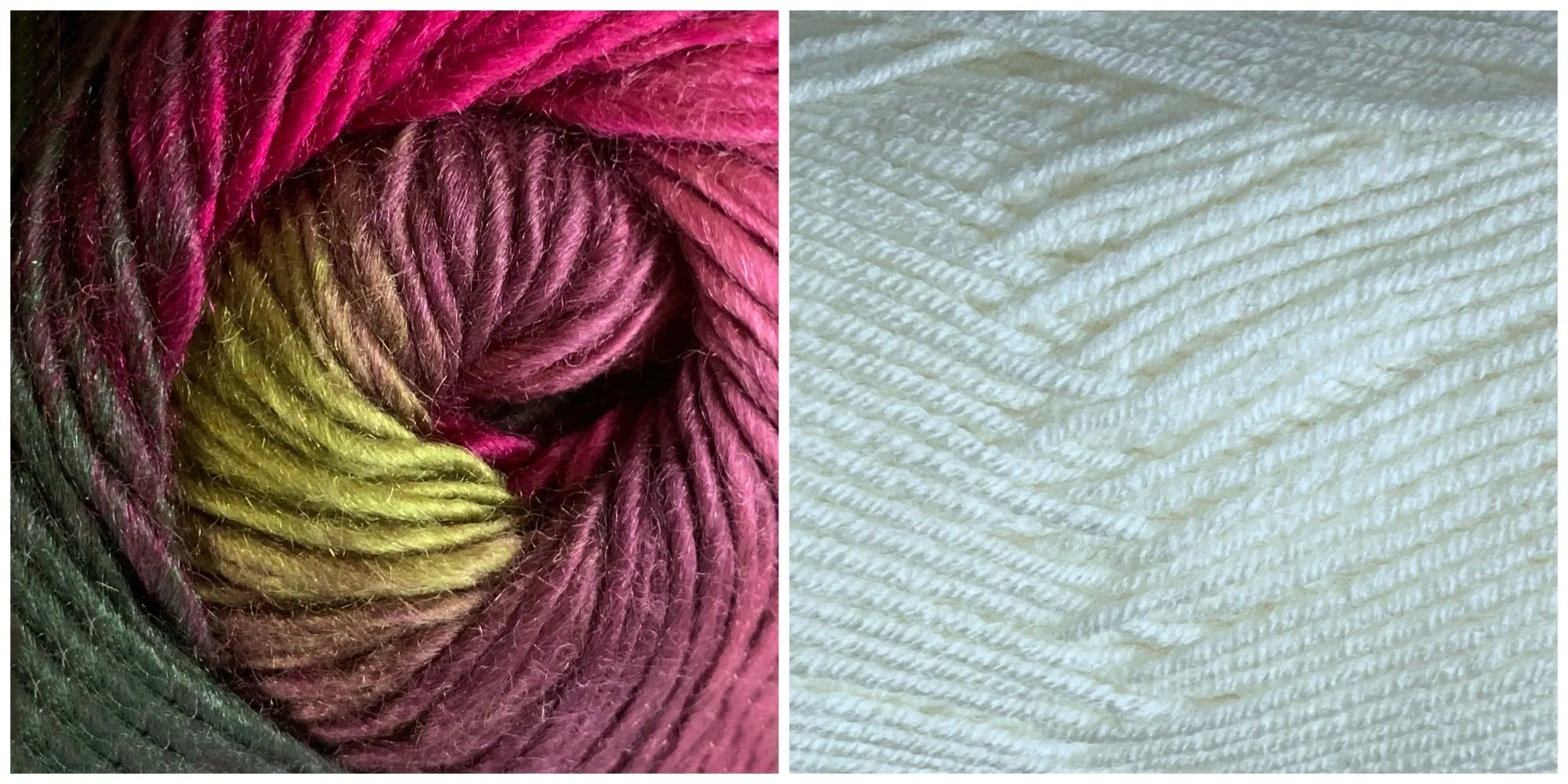 (100% ACRYLIC) WHITE   CALLA LILY - Calla Lily Shawl KIT