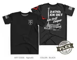 247th EN DET WD Fundraising Collection Core Men's SS Flex Performance Tee - Hghu6S