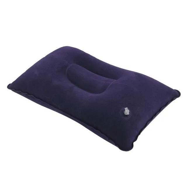 3 Colors Outdoor Portable Folding Air Inflatable Pillow