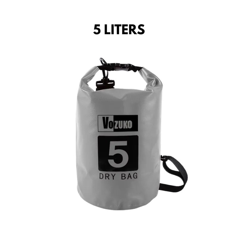 5L to 30L Dry Bag Waterproof Bag Large Capacity 500D PVC Drum Type Lightweight Outdoor Soft Material for Pool Beach Camping