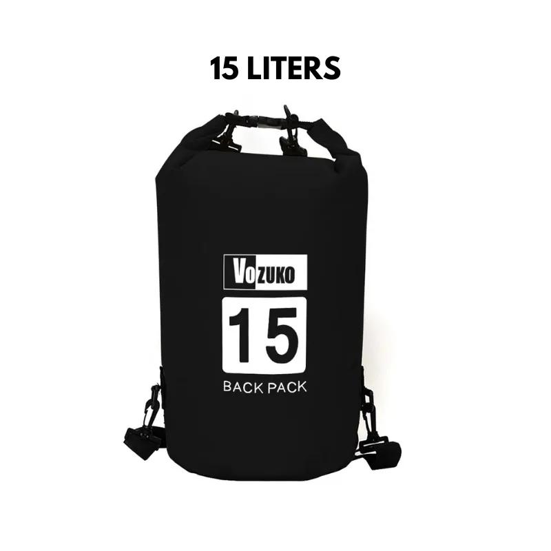 5L to 30L Dry Bag Waterproof Bag Large Capacity 500D PVC Drum Type Lightweight Outdoor Soft Material for Pool Beach Camping