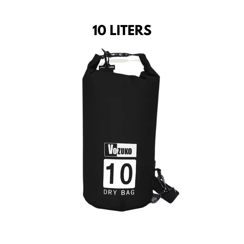 5L to 30L Dry Bag Waterproof Bag Large Capacity 500D PVC Drum Type Lightweight Outdoor Soft Material for Pool Beach Camping
