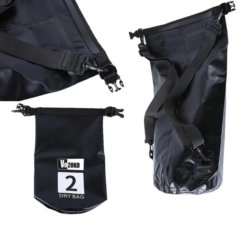 5L to 30L Dry Bag Waterproof Bag Large Capacity 500D PVC Drum Type Lightweight Outdoor Soft Material for Pool Beach Camping