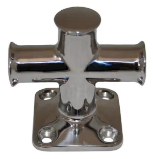 90 MM CROSS BOLLARD - 316 STAINLESS STEEL