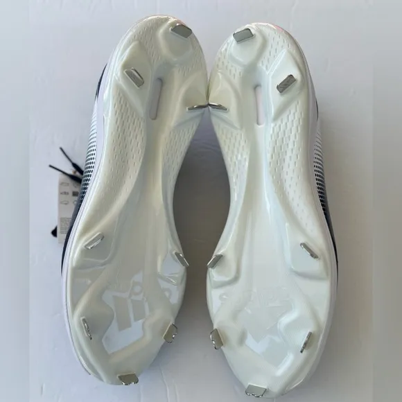 Adidas Icon 7 Low Top Metal Baseball Cleats Navy/White S23853 Men's Size 14