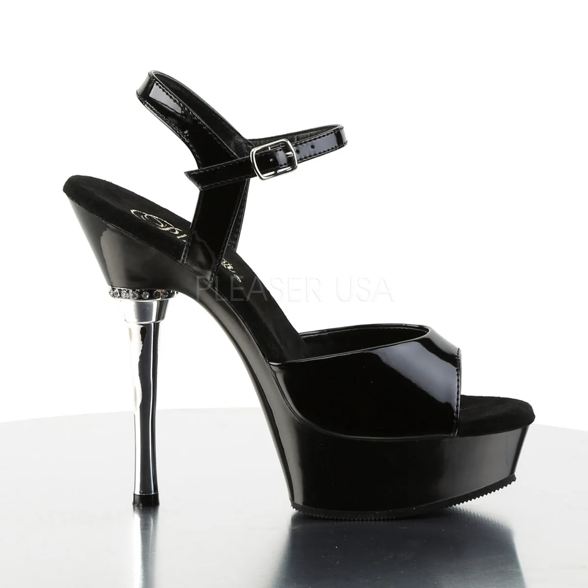 ALLURE-609  Black Patent/Black