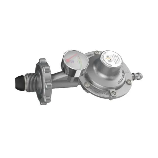 Alva Bullnose Regulator With Pressure Gauge G0251-2