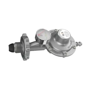 Alva Bullnose Regulator With Pressure Gauge G0251-2