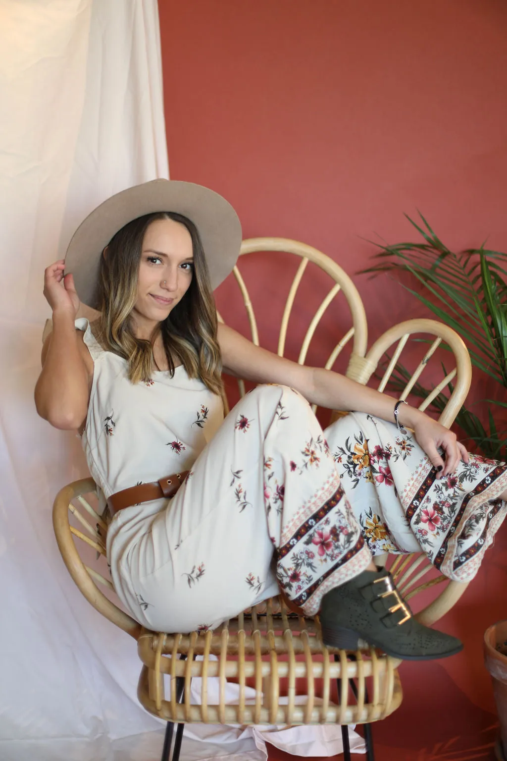 Angela Olive 3 Buckle Booties