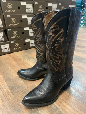 ARIAT WOMEN'S HERITAGE STRETCHFIT WESTERN BOOTS - POINTED TOE