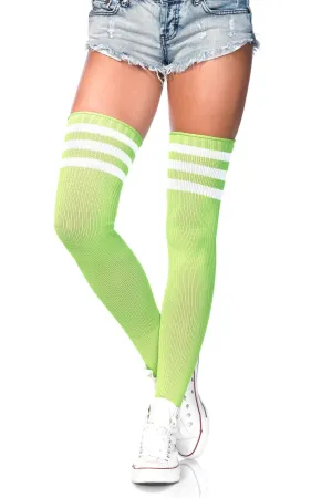 Athletic Thigh High Stockings