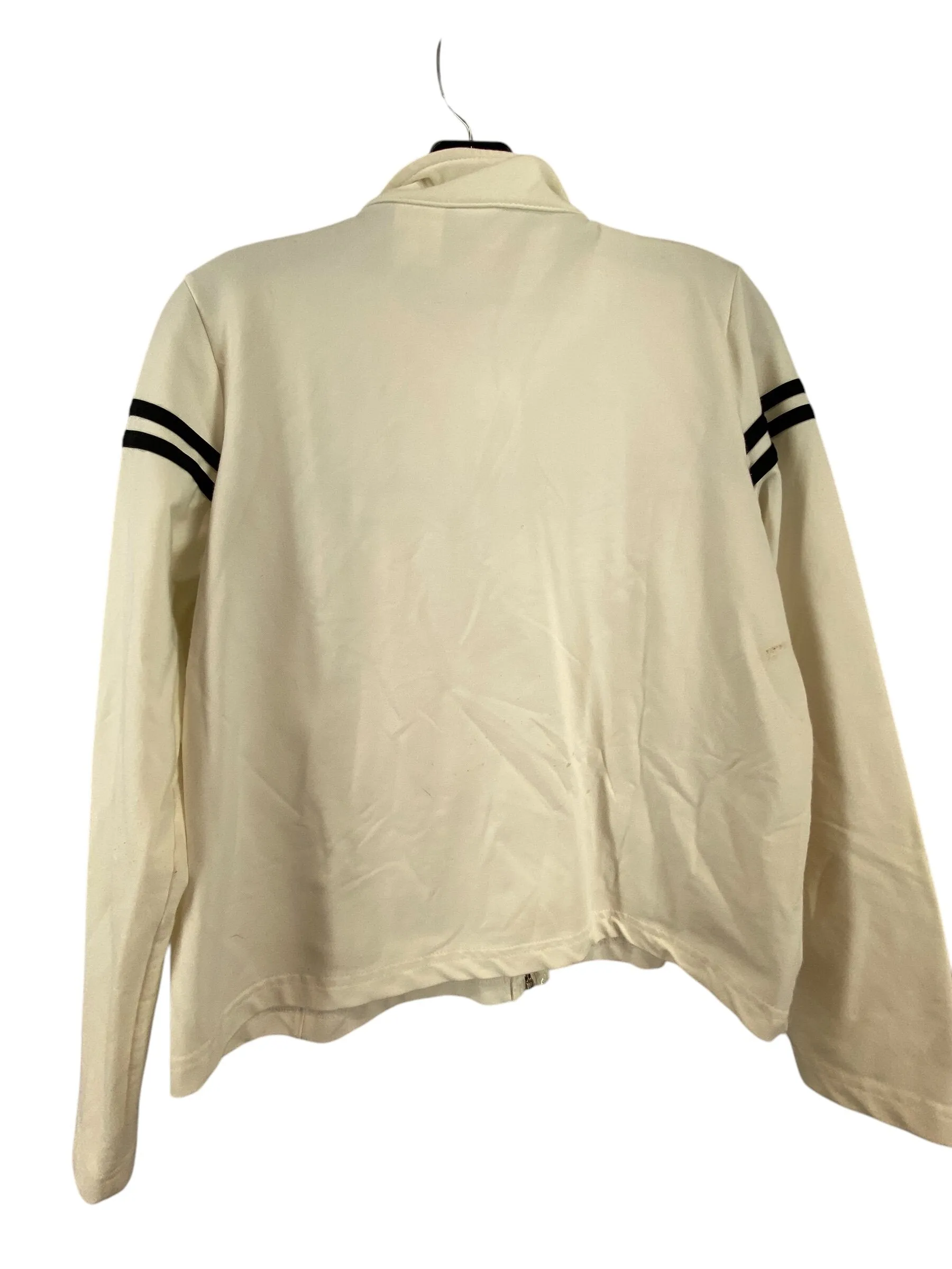 Athletic Top Long Sleeve Collar By Athletic Works  Size: L