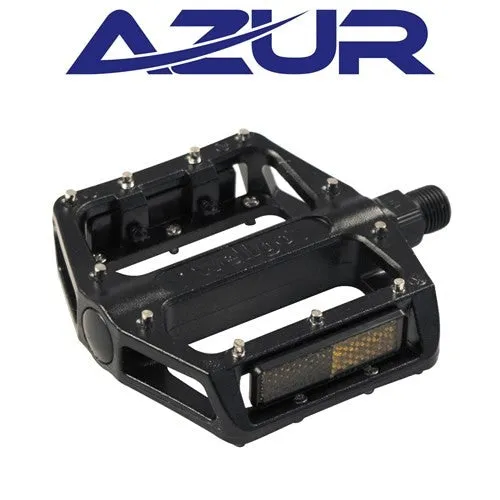 Azur Machine Pedal Black 9/16 With R/pins
