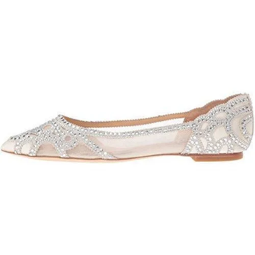 Badgley Mischka Women's Gigi Pointed Toe Flat