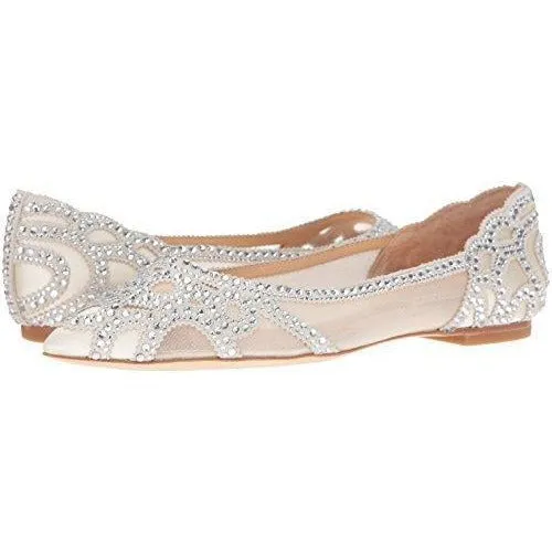Badgley Mischka Women's Gigi Pointed Toe Flat