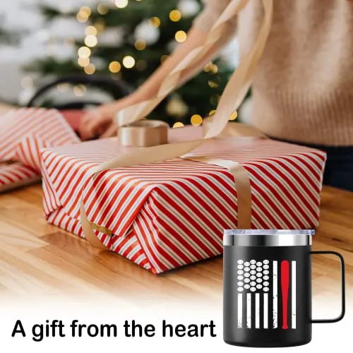 Baseball Coffee Mug With Flag