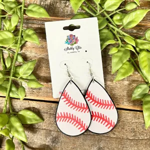 Baseball Earrings