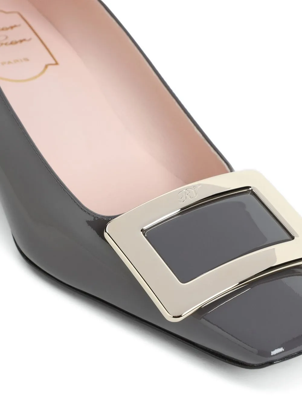 Belle vivier leather pumps