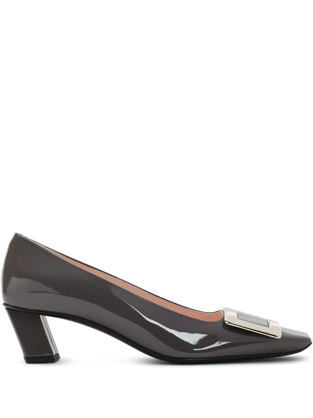 Belle vivier leather pumps
