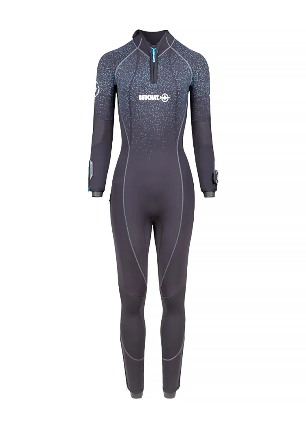 Beuchat Womens Focea Comfort 6 7mm Semi Dry Scuba Diving Wetsuit
