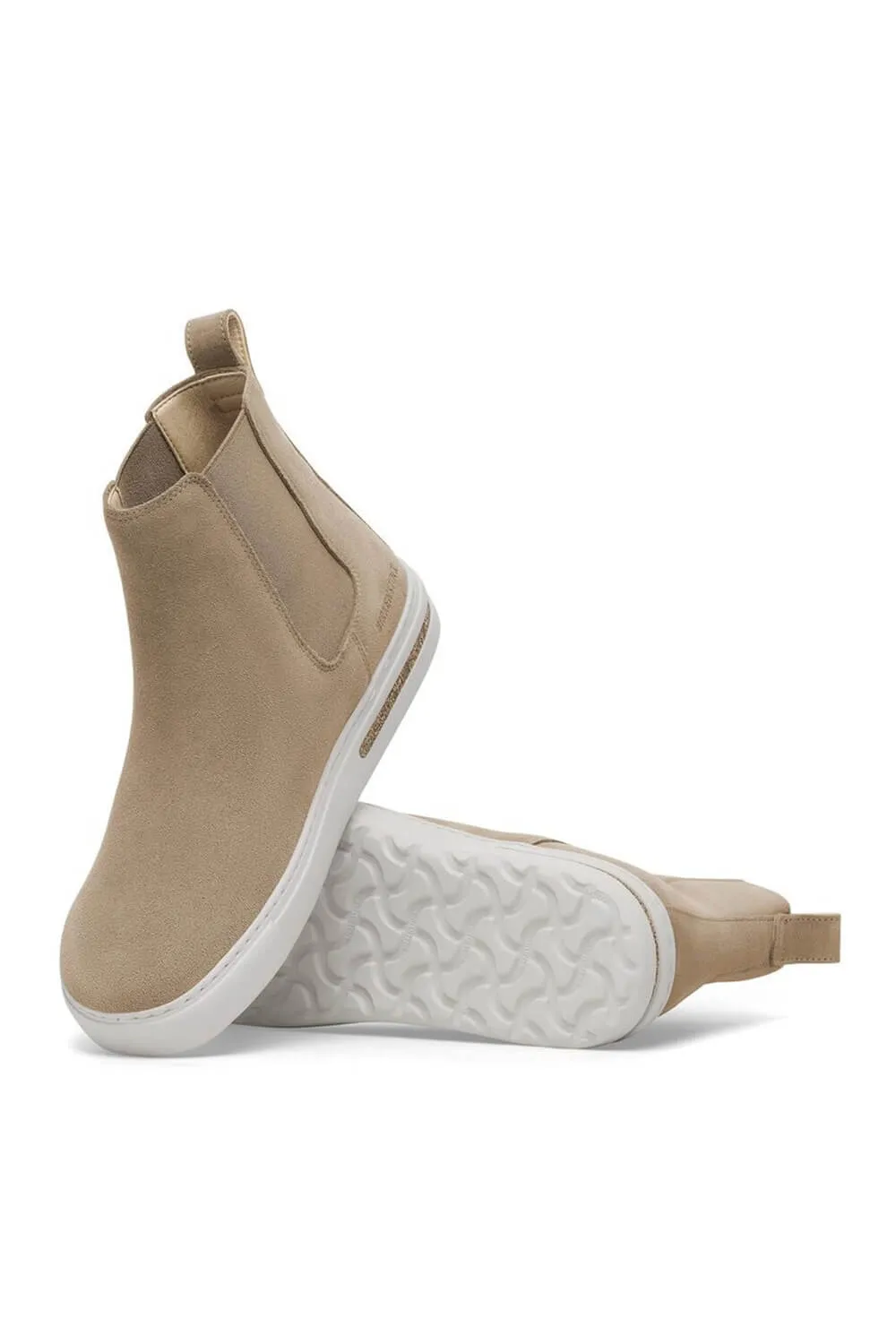 Birkenstock Bend Chelsea Suede Booties for Women in Taupe | 1028483