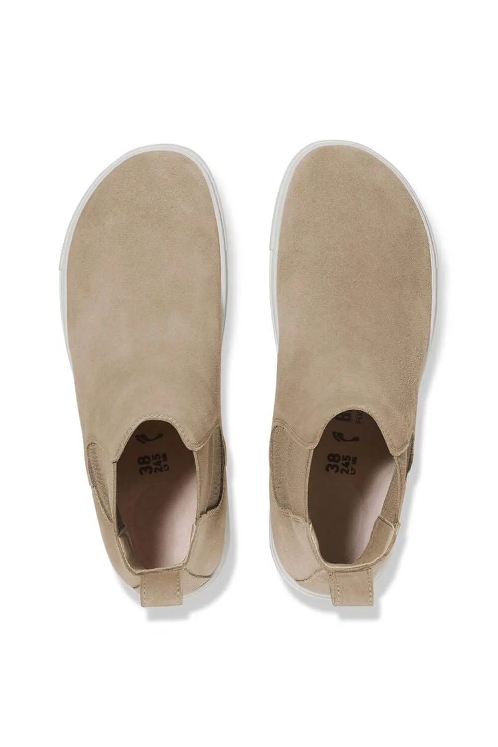 Birkenstock Bend Chelsea Suede Booties for Women in Taupe | 1028483