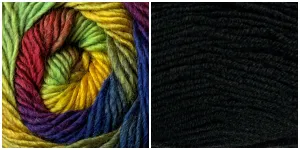 BLACK   POEM - Embossed Phoenix Scarf KIT