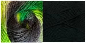 BLACK   SUMMERTIME- Embossed Natura Gloves KIT
