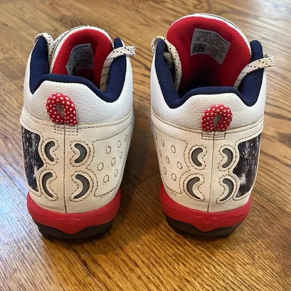 Boys' UA Harper 8 Mid RM Jr. USA Baseball Cleats. Size 6Y. Excellent Condition.