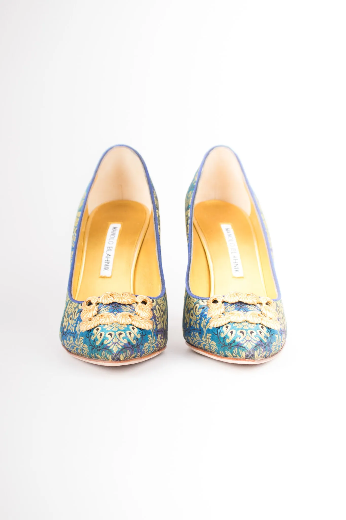 Brocade Buckle Remota Heels