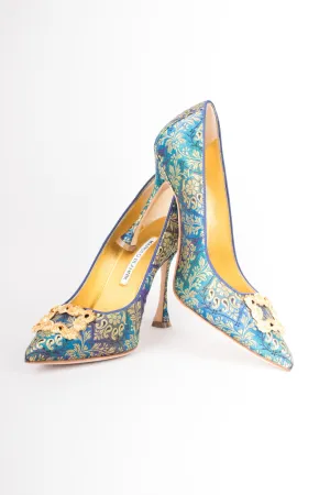 Brocade Buckle Remota Heels