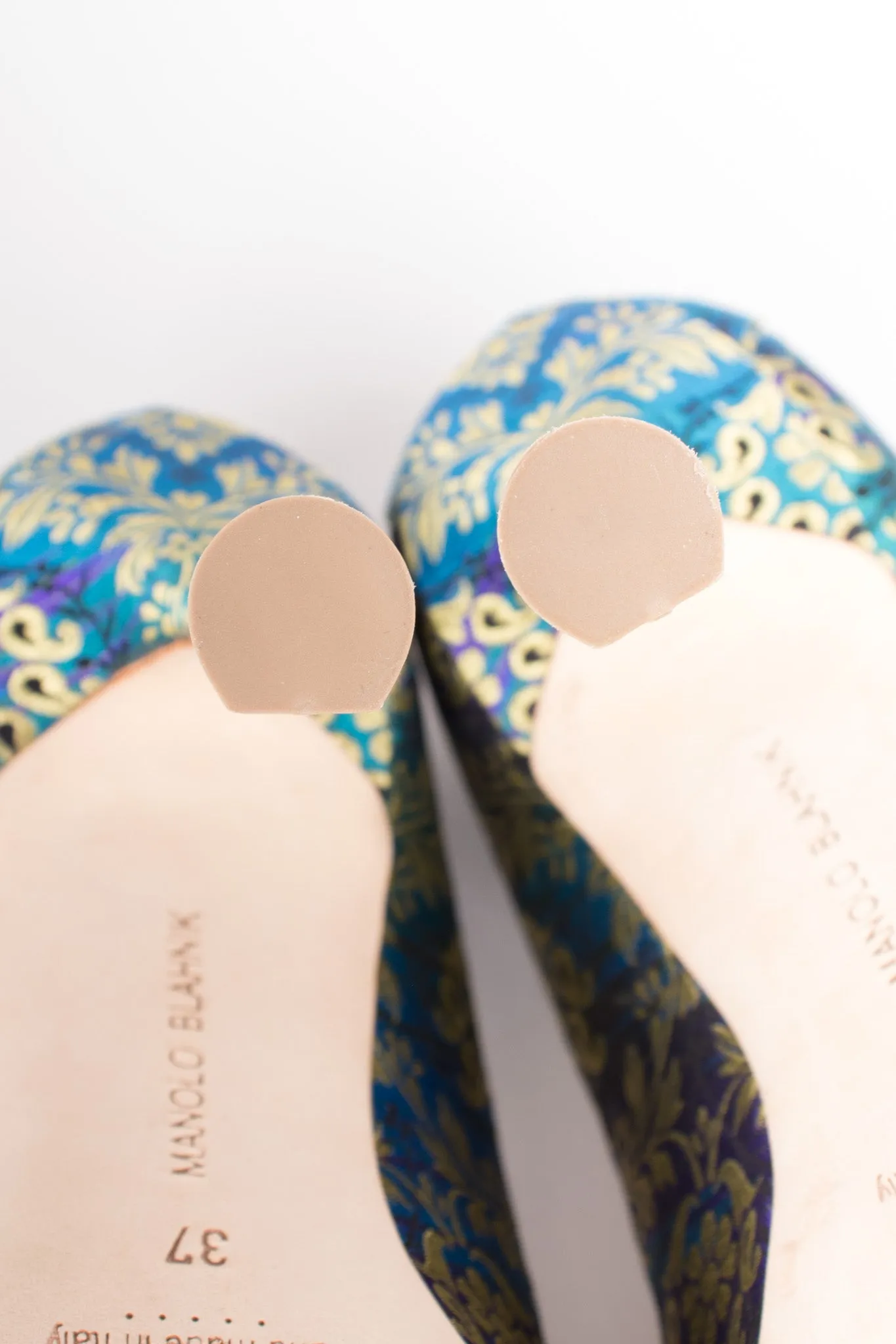 Brocade Buckle Remota Heels