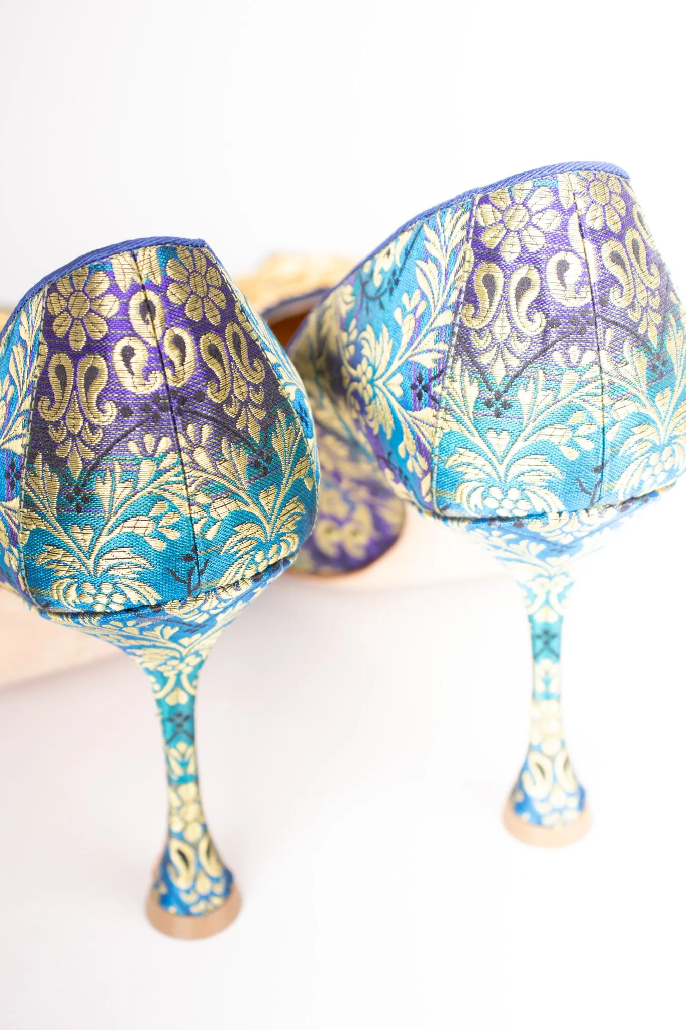 Brocade Buckle Remota Heels