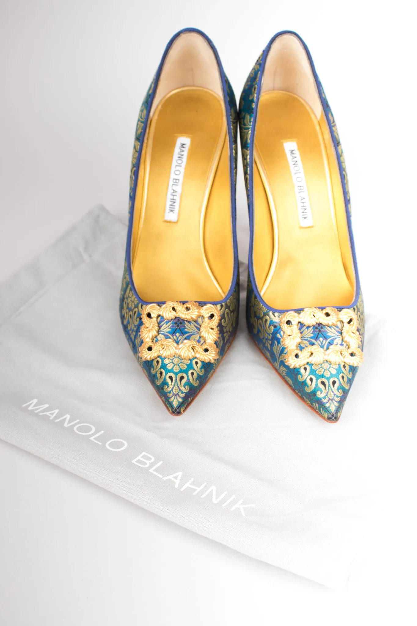 Brocade Buckle Remota Heels