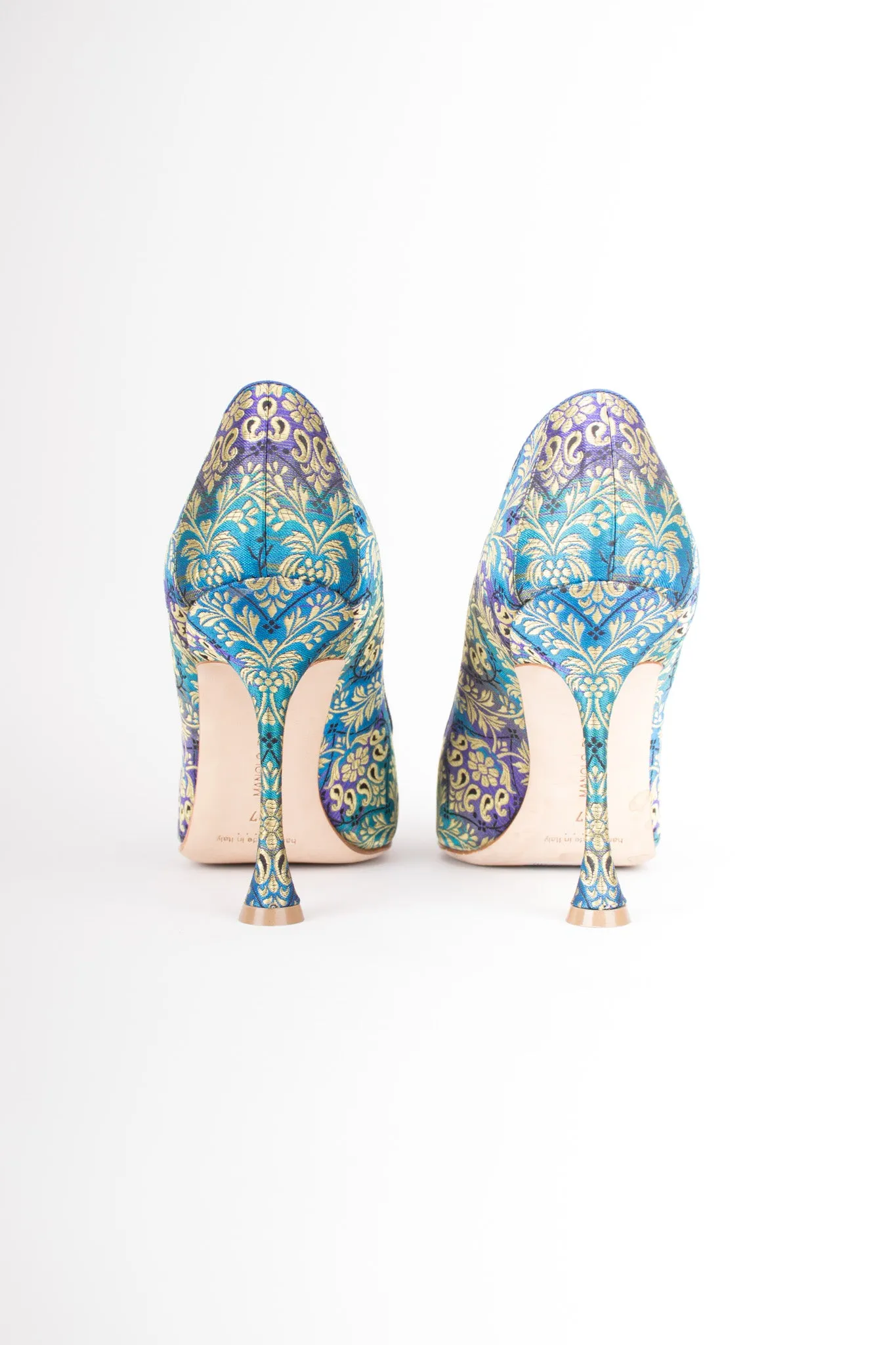 Brocade Buckle Remota Heels