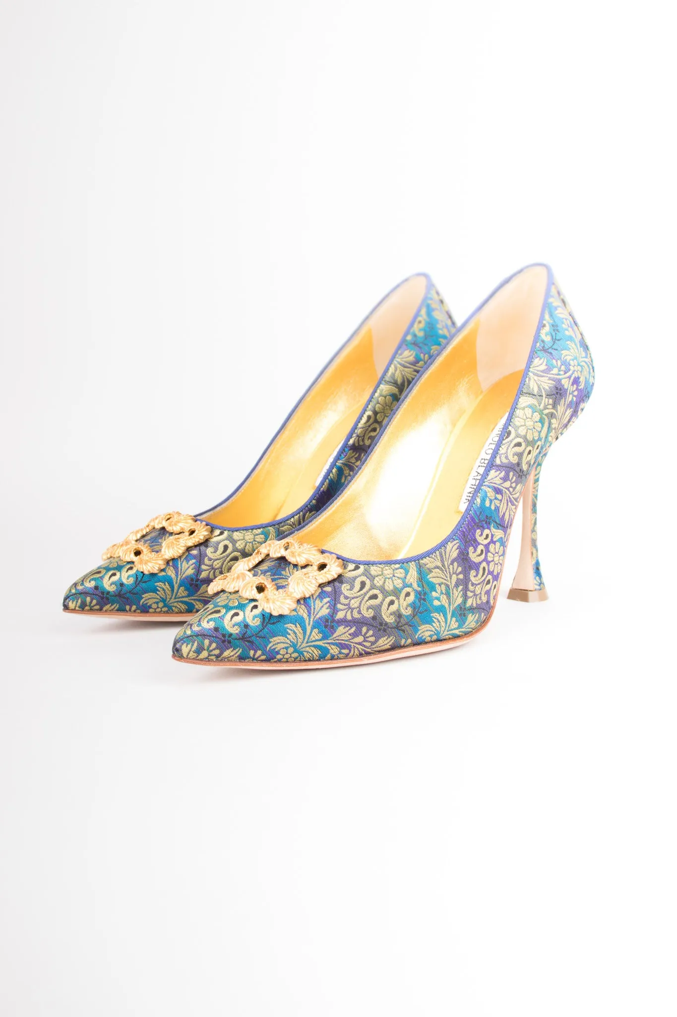 Brocade Buckle Remota Heels
