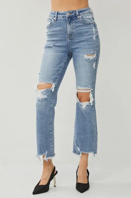 Brooks Risen Ankle Flare Jeans