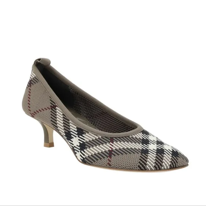 Burberry Archivio Check Pumps