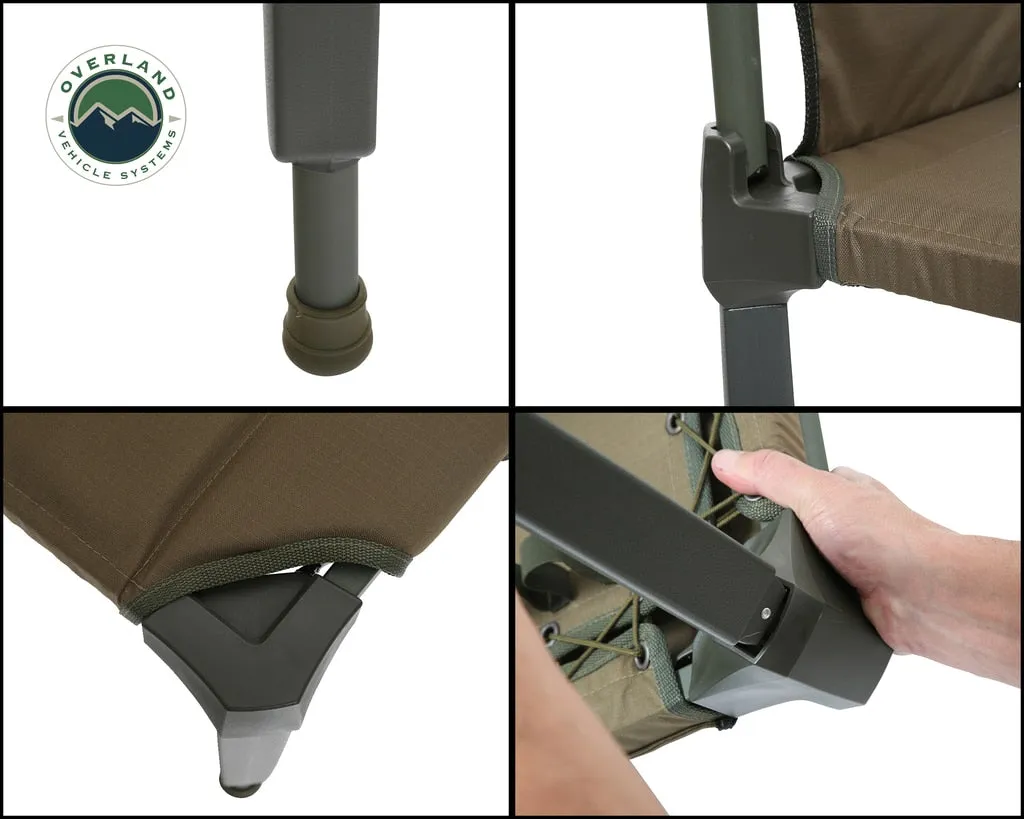 Camping Chair Tan with Storage Bag Wild Land Overland Vehicle Systems