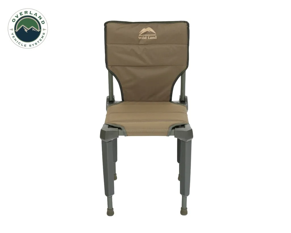 Camping Chair Tan with Storage Bag Wild Land Overland Vehicle Systems