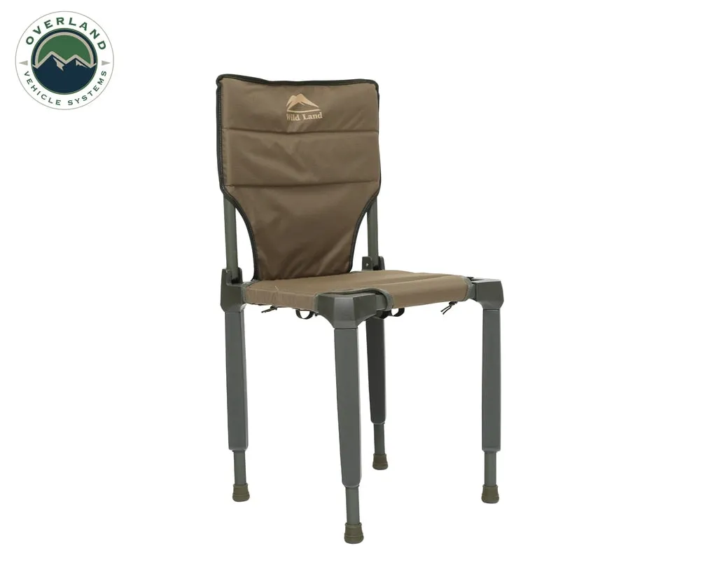 Camping Chair Tan with Storage Bag Wild Land Overland Vehicle Systems