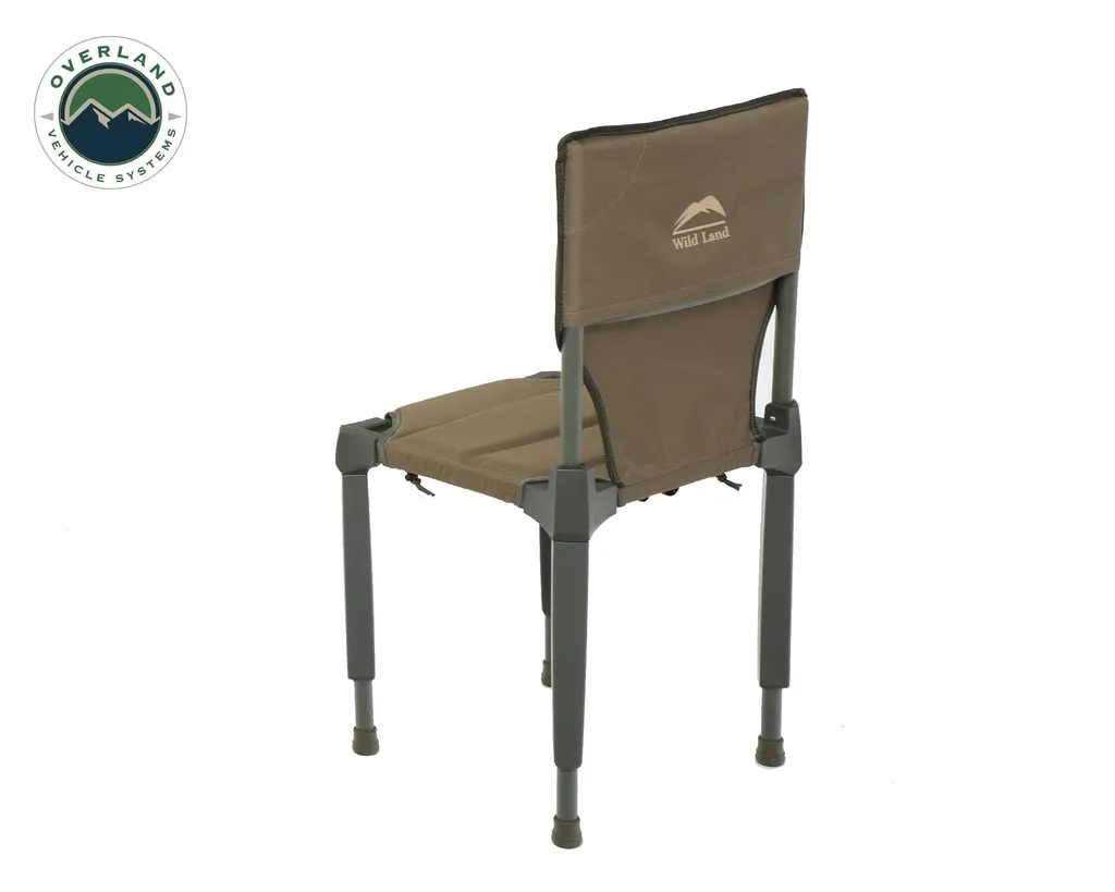 Camping Chair Tan with Storage Bag Wild Land Overland Vehicle Systems