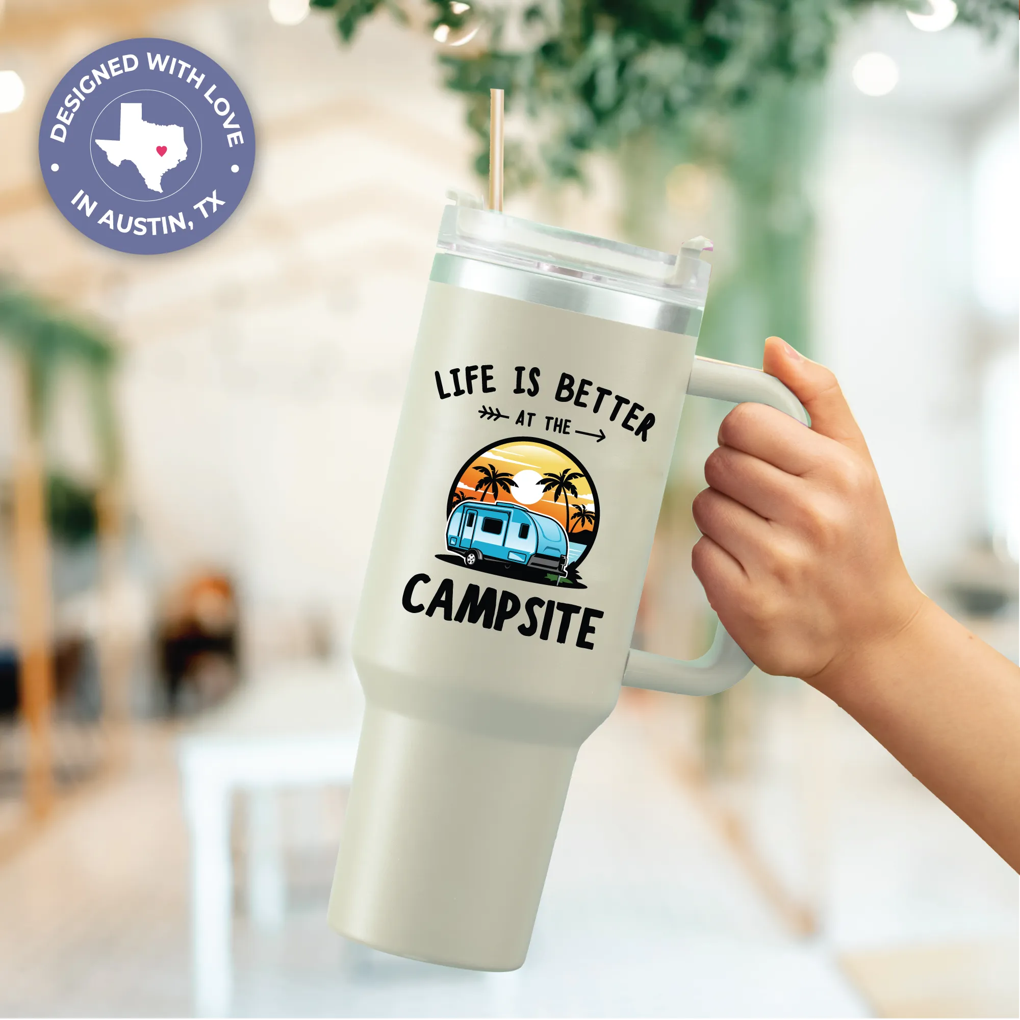 Camping Tumbler 40oz