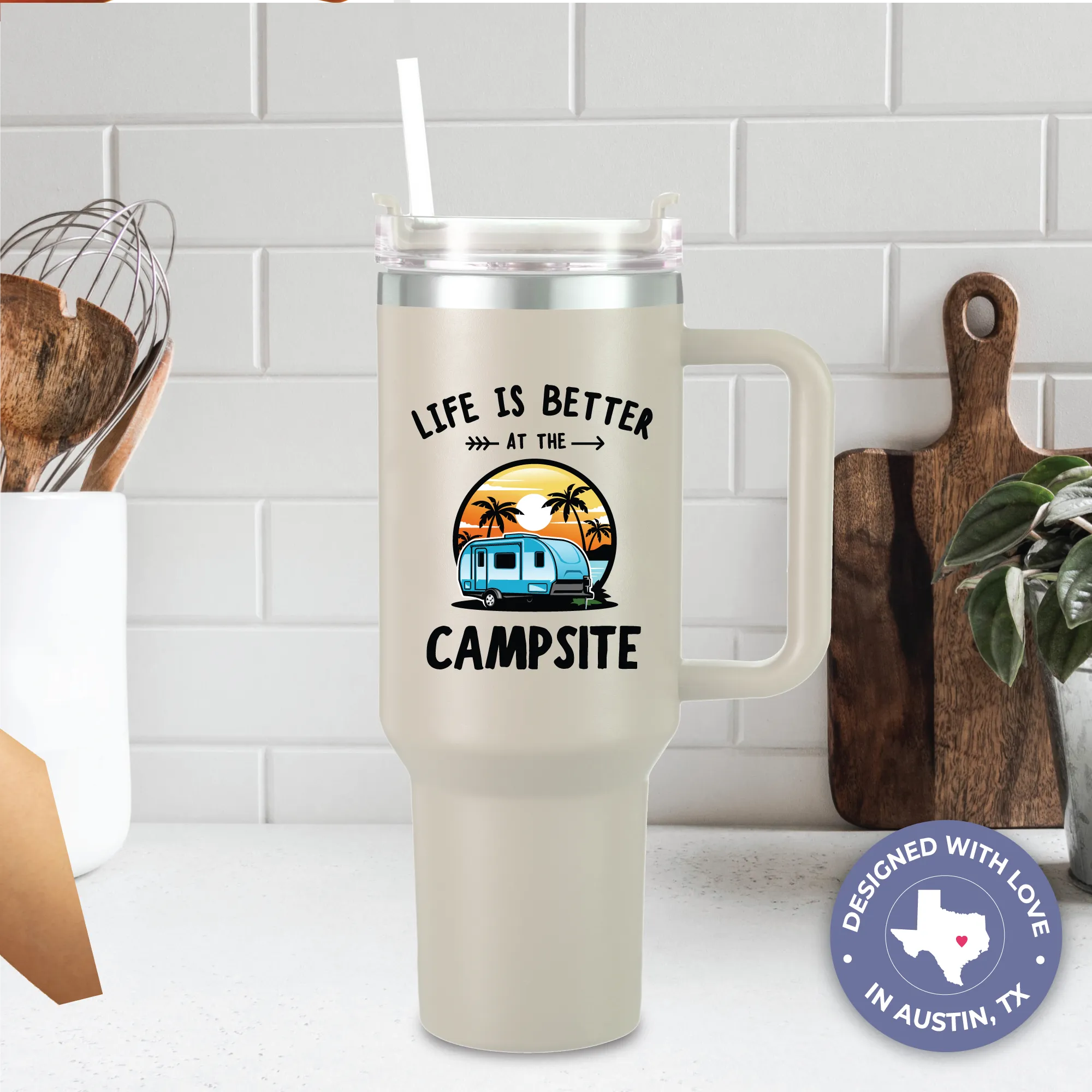 Camping Tumbler 40oz