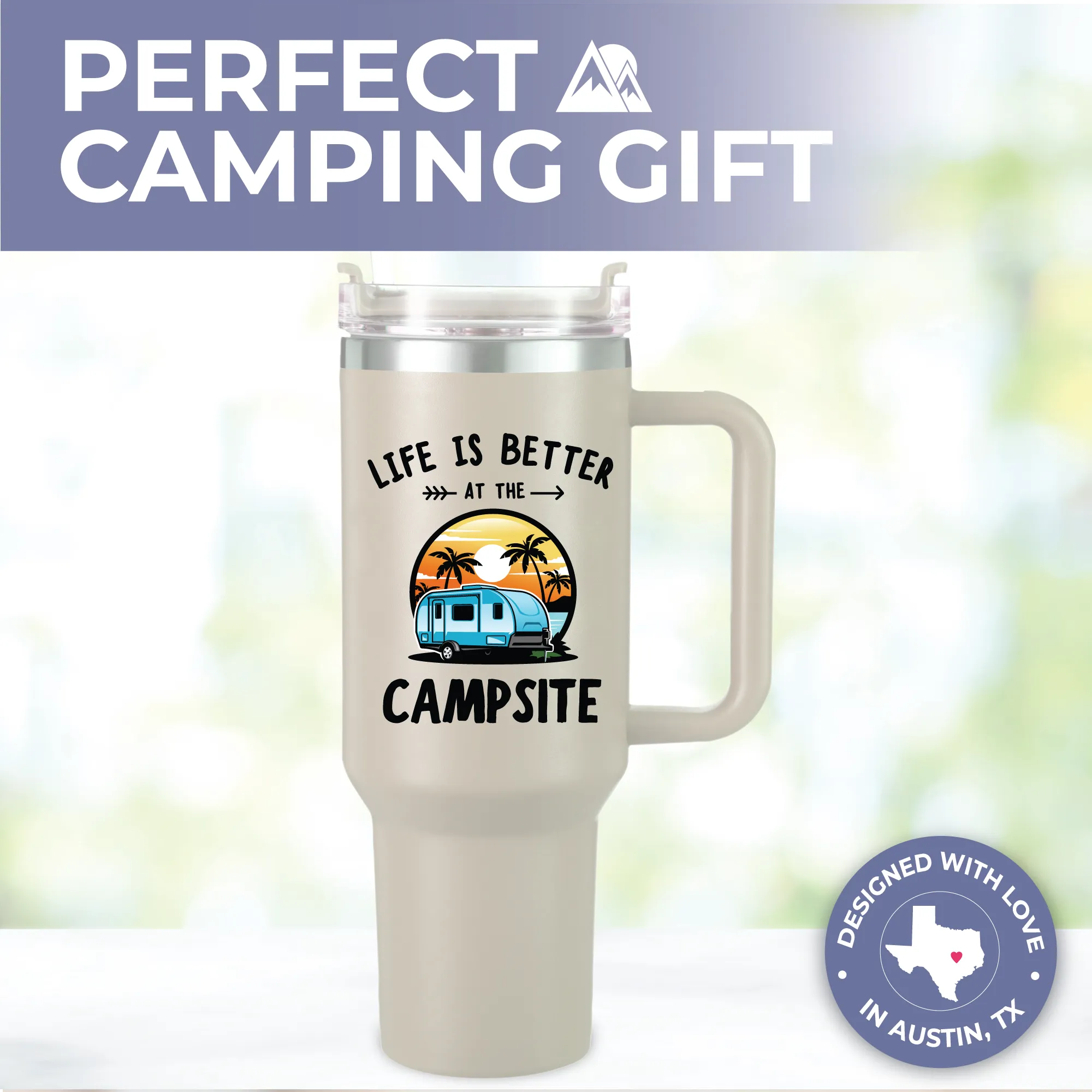 Camping Tumbler 40oz
