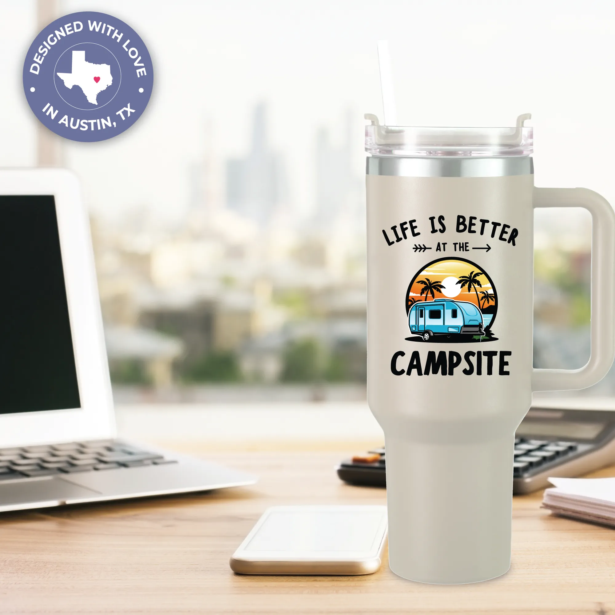 Camping Tumbler 40oz
