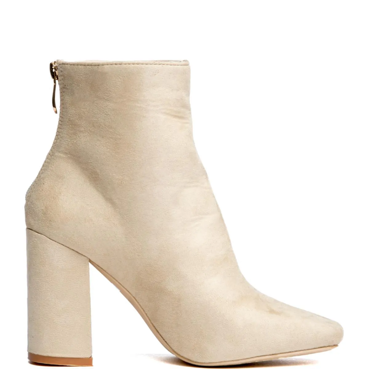 Cape Robbin Betisa-38 Beige Booties Beige