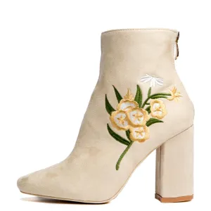 Cape Robbin Betisa-38 Beige Booties Beige