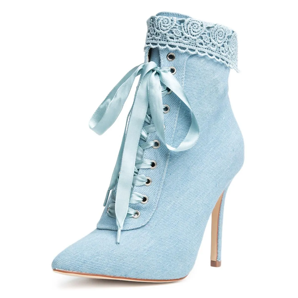 Cape Robbin Mini-3 Denim Bootie Denim