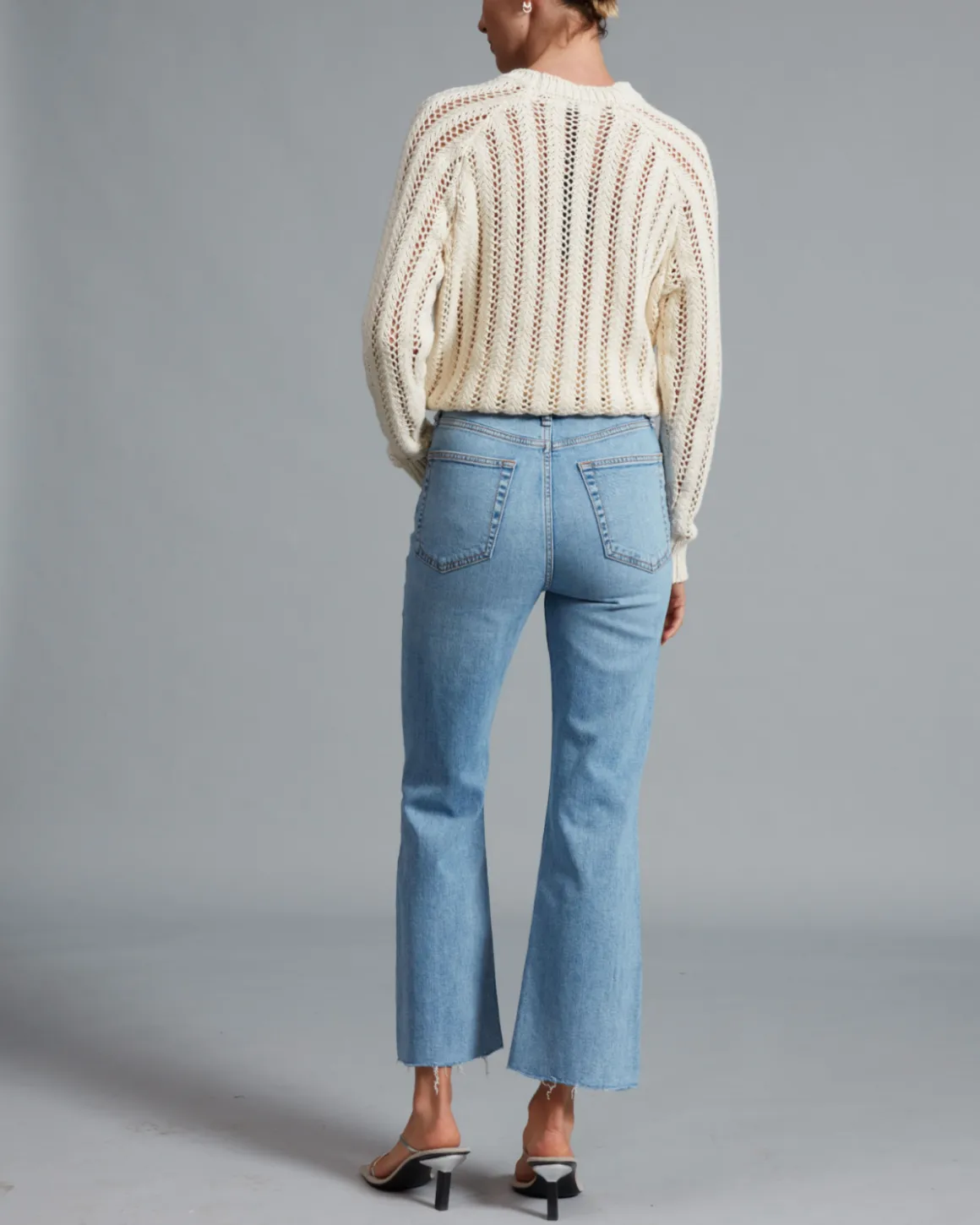 Casey High-Rise Ankle Flare | Lucy
